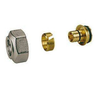 Переходник Giacomini R179E 20x2 мм - 3/4 EK латунь R179EX027