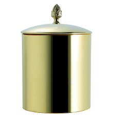 Ведро с крышкой Tiffany World SSS6501 напольное 22x29 см золото TWSSS6501ORO