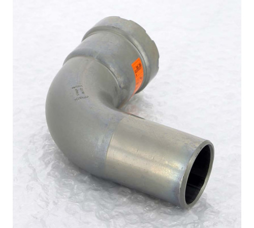 Отвод однораструбный 90° Viega Megapress пресс оцинкованная сталь 1 1/2 694678