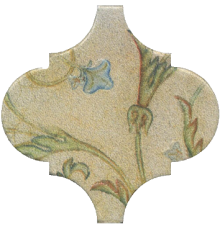 Декор Kerama Marazzi Арабески котто орнамент 6,5х6,5 см OP\A167\65000