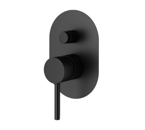 Смеситель для душа IXO Selection встраиваемый на 2 выхода черный матовый XO1001NO / INT0036NO