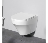 Унитаз подвесной AM.PM Inspire V2.0 безободковый FlashClean без сиденья C501700WH