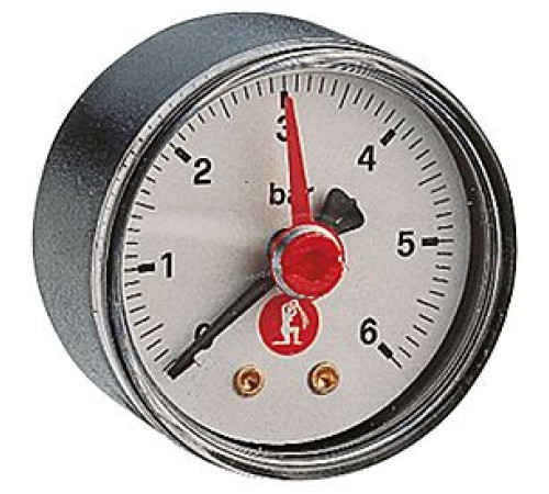 Манометр осевой Giacomini R225 1/4 0-6 бар R225Y001