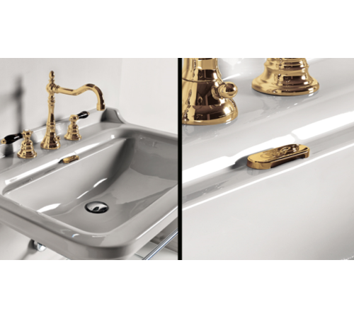 Заглушка для перелива Kerasan Waldorf золото 811391oro