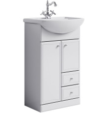 Тумба под умывальник напольная AQUATON Барселона 2 ящика 500х850х305 мм Ba.01.05/2