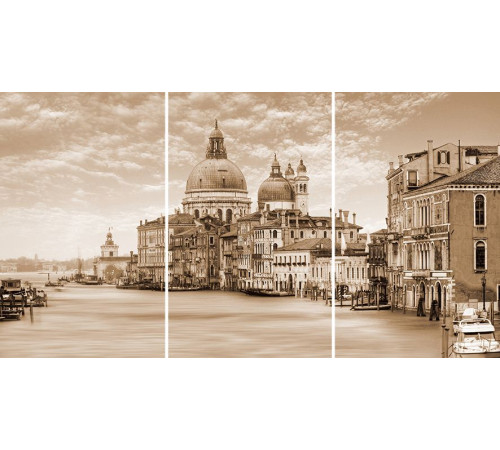 Панно стеклянное Ceramica Classic Venice 750х400 мм из 3-х плиток х9999092056