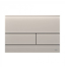 Панель смыва для унитаза TECE TECEsquare II стекло песочно-бежевое сатинированное 9240827