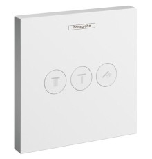 Вентиль Hansgrohe ShowerSelect для 3 потребителей скрытый монтаж матовый белый 15764700
