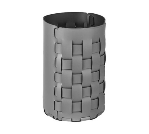 Корзина для мусора ADJ Bottega 22х35 см серый/черный 2035.03/01