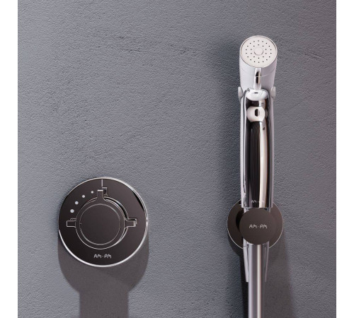 Смеситель с термостатом и гигиеническим душем встраиваемый AM.PM X-Joy F0H85A400