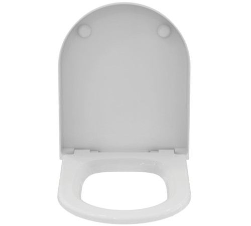 Сиденье с крышкой Ideal Standard La Dolce Vita микролифт дюропласт wrapover белое E330401