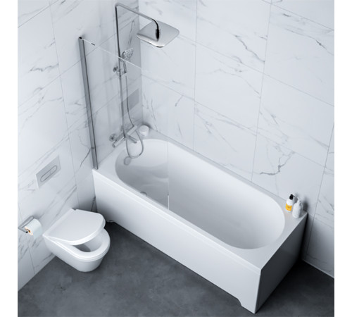 Ванна Ravak Sonata II 150х70 см встраиваемая белая C633R00000