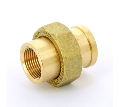 Разъемное соединение ВВ Viega 3/4 коническое уплотнение бронза 446949