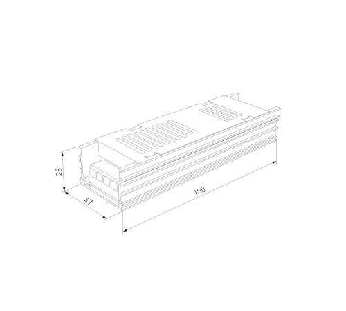 Блок питания для светодиодной ленты 12V 150W Трансформатор 12V 150W
