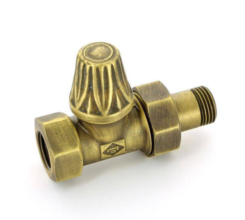 Вентиль обратный Carlo Poletti Artistic прямой НВ 1/2 бронза V67810MA