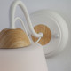 Бра со стеклянным плафоном 70062/1 белый
