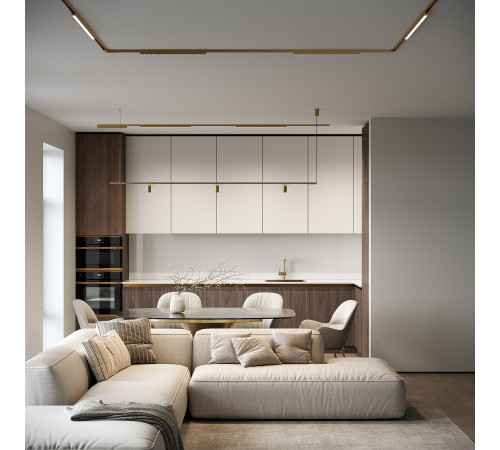 Brass Line Трековый светильник 24W 3000K латунь 85527/01