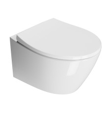 Уценка. Унитаз подвесной безободковый GSI Modo 520х370 мм белый глянцевый 981611_УЦ/4