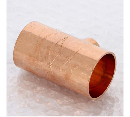 Тройник медный Viega под пайку 35х18х35 мм 109899