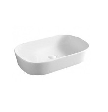 Раковина накладная Artceram Ghost 650x415 мм белый глянцевый GHL0020100