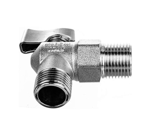 Кран шаровой угловой Itap для бытовой техники 1/2 x 1/2 HP-HP 3910012