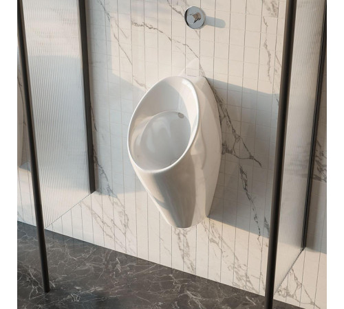 Писсуар подвесной Kerama Marazzi Кей-Про 34.4х64 см с сифоном KMKPUr35GWh0