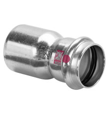 Муфта переходная Viega Prestabo нелегированная сталь 54х22 мм 558581