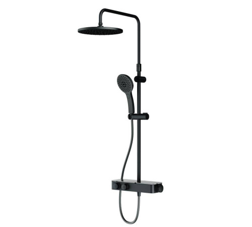Душевая система AM.PM Inspire V2.0 с термостатом черный F0750A422