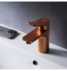 Смеситель для раковины AM.PM X-Joy розовое золото F85A02144