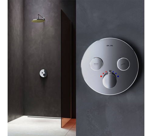 Смеситель для ванны и душа встраиваемый с термостатом AM.PM Inspire V2.0 F50A85700