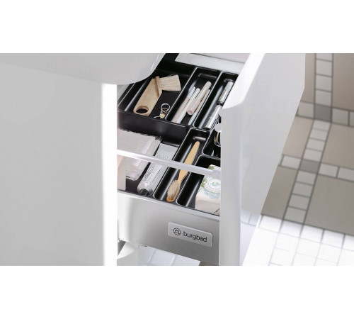 Комплект мебели с раковиной Burgbad Iveo 120 см белый глянец SFEN120F2833G0161C0001