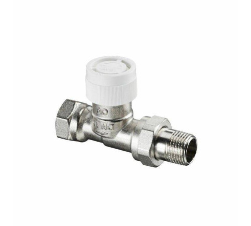 Вентиль термостатический Oventrop AV 9 проходной DN 10 3/8 ВН никелированный 1183803