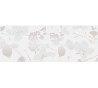 Декор Kerama Marazzi Вилланелла Цветы белый 15х40 см MLD\A67\15000