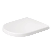 Сиденье для унитаза Duravit D-Code петли нержавеющая сталь с микролифтом 0028490021