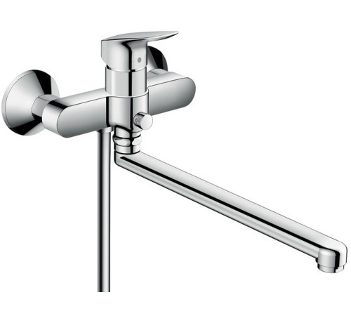 Смеситель для ванны hansgrohe Logis хром 371 мм 71402000