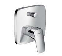 Смеситель для ванны hansgrohe Logis на 2 потребителя внешняя часть 71405000