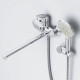 Смеситель для ванны и душа AM.PM Like с длинным изливом и душевым набором F8095000