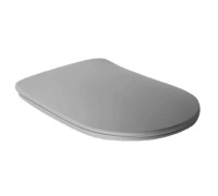 Сиденье для унитаза Kerasan Tribeca Slim с микролифтом серый матовый 519159