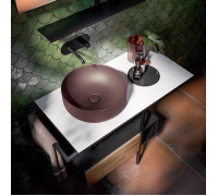 Раковина-чаша Kerasan Nolita 40х15 см без отверстия Borgogna matt 534475