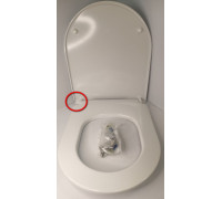 Сиденье с крышкой для унитаза Roca The Gap Round тонкое SoftClose 801D12007