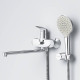 Смеситель для ванны и душа AM.PM Like с длинным изливом и душевым набором F8095000