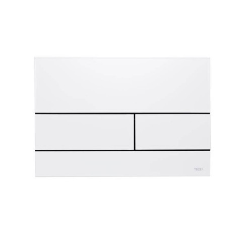 Панель смыва для унитаза TECE TECEsquare II металлическая белая 9240832