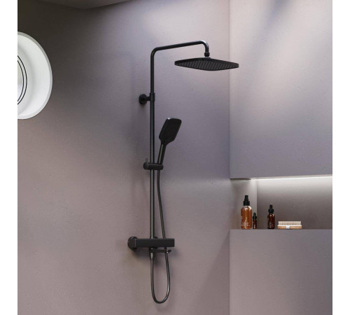 Душевая система с термостатом AM.PM Gala черный 953810300