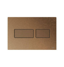 Панель смыва для унитаза TECE TECEsolid 220х150 мм бронза 9240435