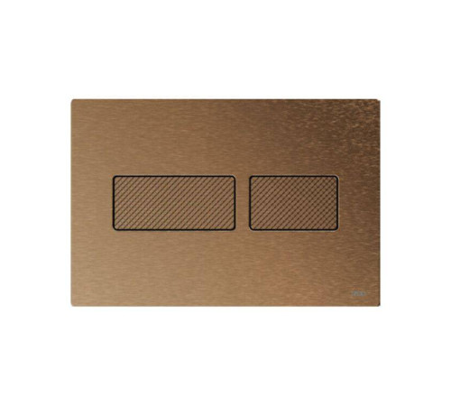 Панель смыва для унитаза TECE TECEsolid 220х150 мм бронза 9240435