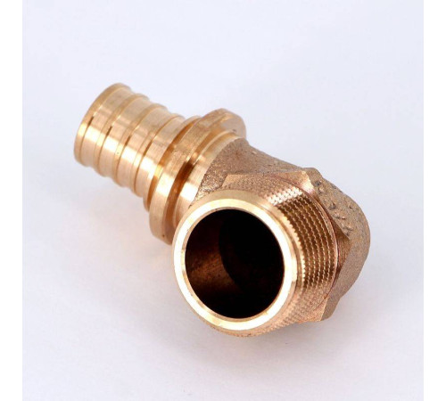 Угольник-переходник REHAU RAUTITAN RX+ 20х3/4 НР бронза 456349