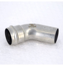 Угольник-вставка 45° пресс IBP >B< Press Inox 35 мм нержавеющая сталь PS5040 0350000