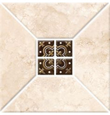 Декор Керамин Риальто 3 тип 2 золото 20х20 см х9999211233