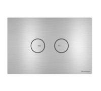 Клавиша смыва Artceram INOX 715 245х165 мм 2 режима нержавеющая сталь Steel 715.000.BS