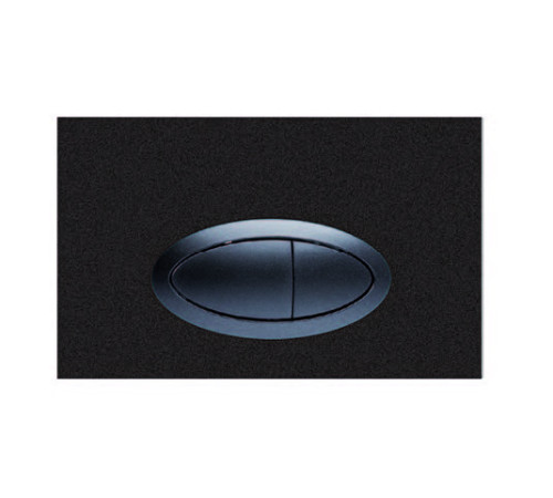 Кнопка смыва для инсталляции Boheme пластик 26х1.3х16.7 см black 665-B